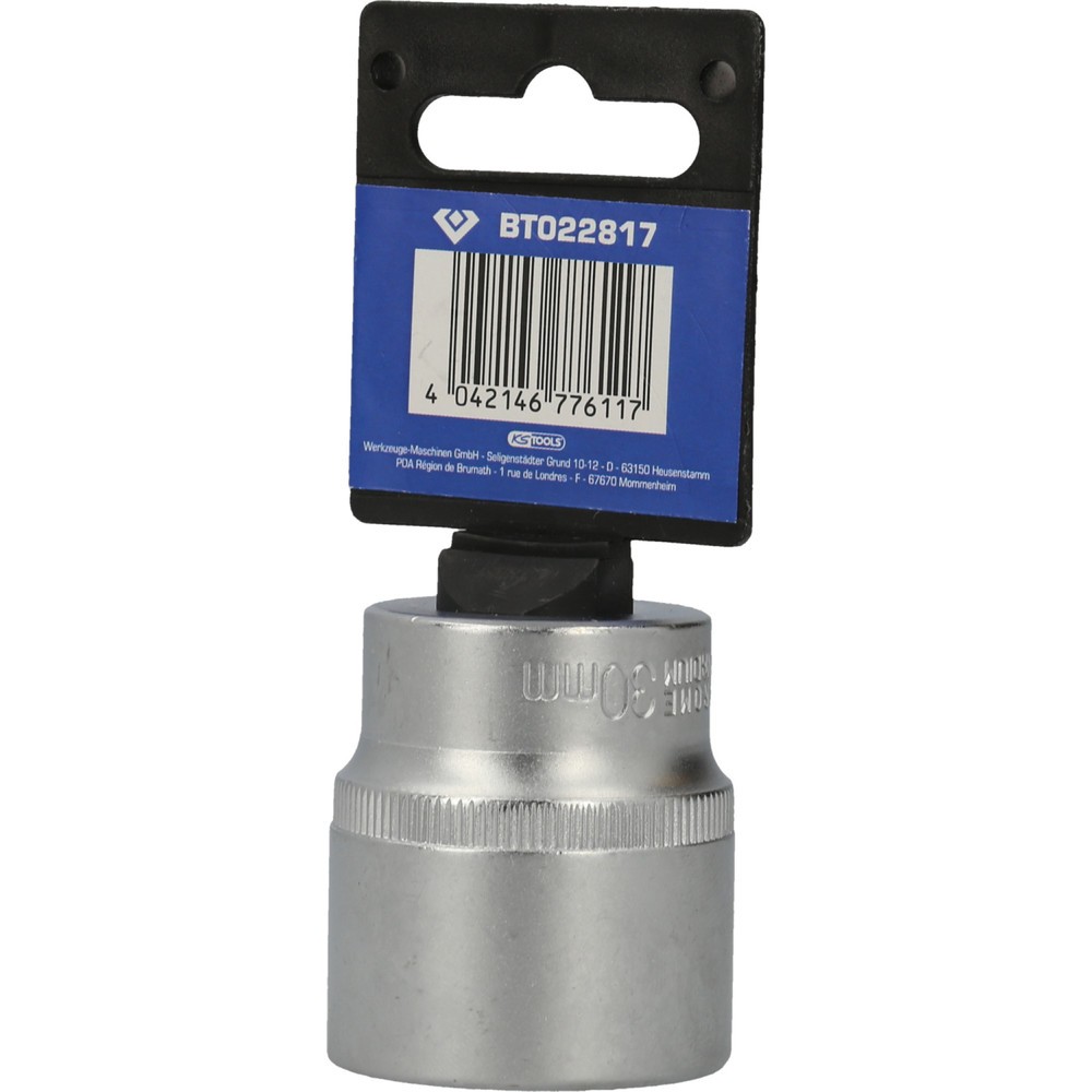 Produktabbildung Nr. 7: BRILLIANT TOOLS 1/2" Sechskant-Stecknuss, 30 mm
