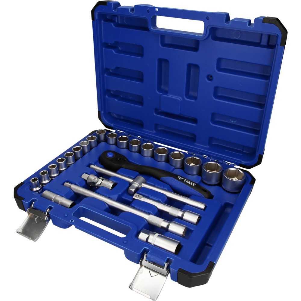 Produktabbildung: BRILLIANT TOOLS 1/2" Steckschlüssel-Satz, 25-tlg