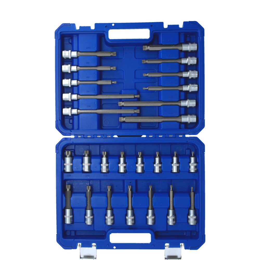 Produktabbildung Nr. 9: BRILLIANT TOOLS 1/2" Steckschlüssel-Satz, 26-tlg, Vielzahn-Profil, XZN