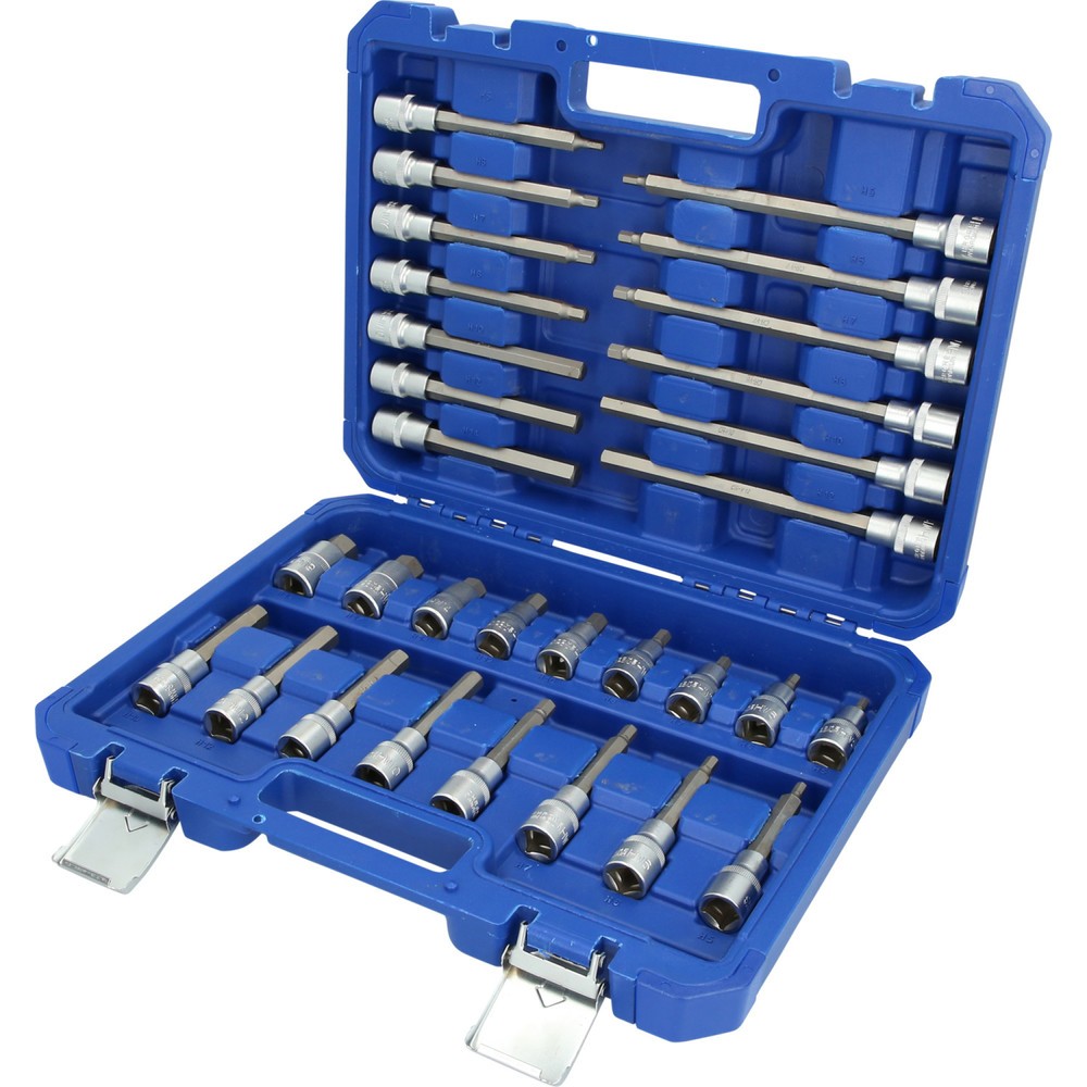 Produktabbildung Nr. 2: BRILLIANT TOOLS 1/2" Steckschlüssel-Satz, 30-tlg, Innensechskant-Profil