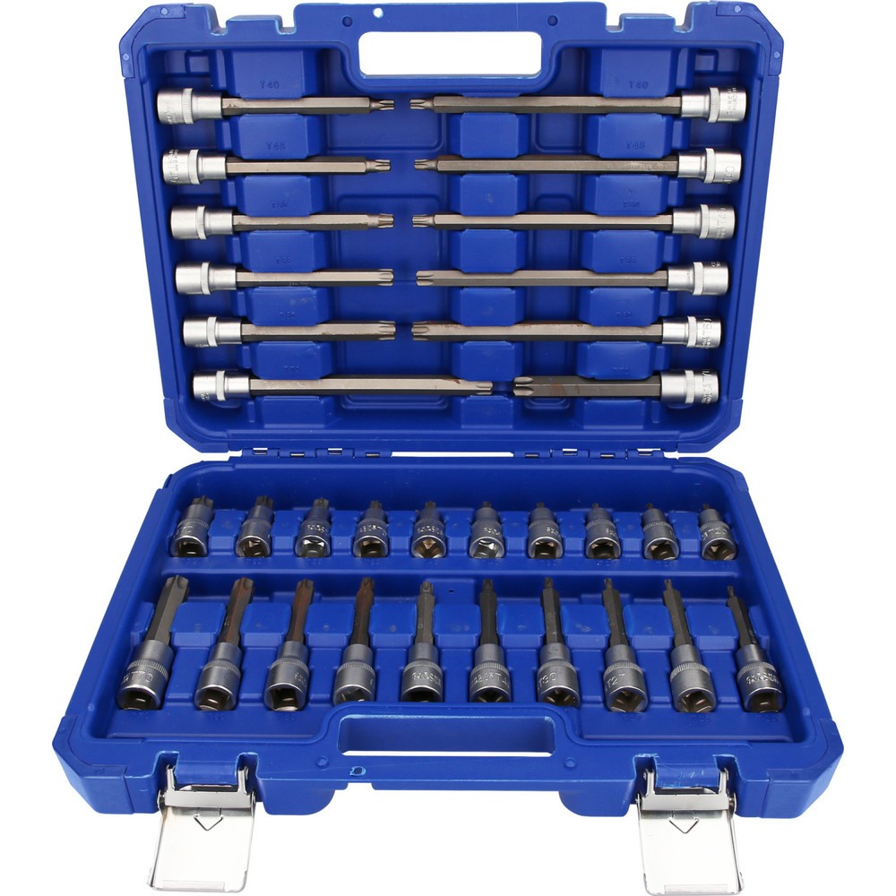 Produktabbildung Nr. 8: BRILLIANT TOOLS 1/2" Steckschlüssel-Satz, 32-tlg, Torx-Profil