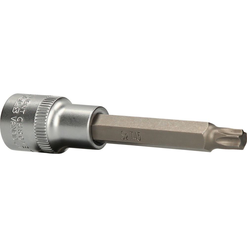 Produktabbildung Nr. 1: BRILLIANT TOOLS 1/2" Torx-Bit-Stecknuss, 100 mm lang, T45