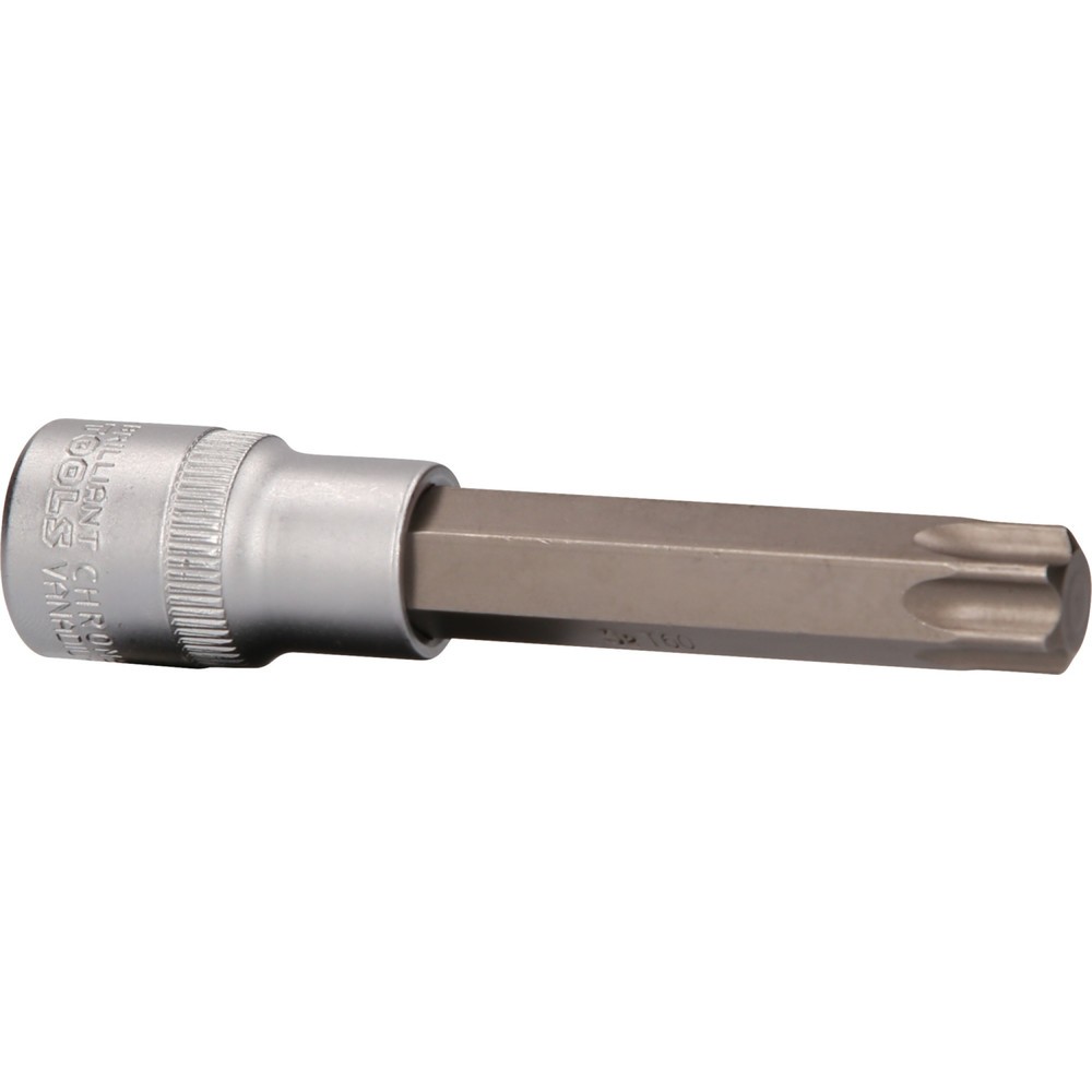 Produktabbildung Nr. 1: BRILLIANT TOOLS 1/2" Torx-Bit-Stecknuss, 100 mm lang, T60