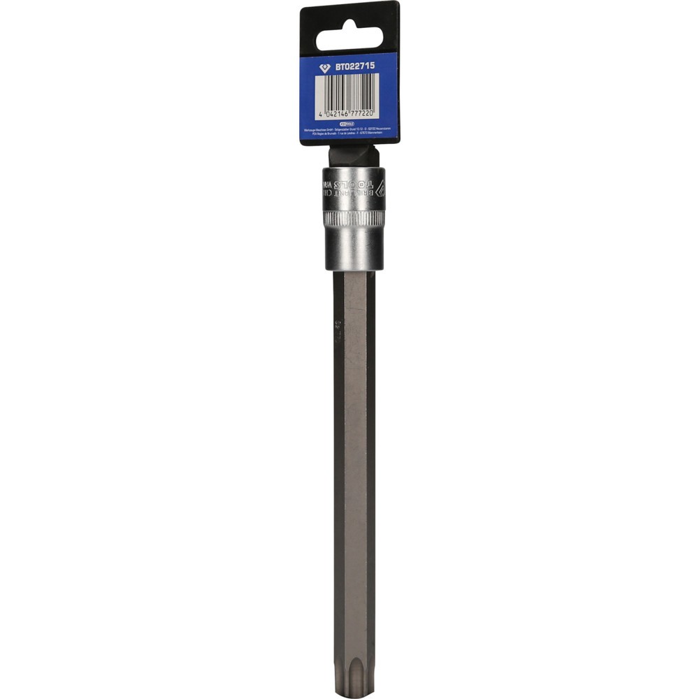 Produktabbildung Nr. 7: BRILLIANT TOOLS 1/2" Torx-Bit-Stecknuss, 200 mm lang, T70