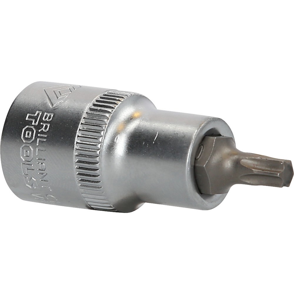 Produktabbildung Nr. 1: BRILLIANT TOOLS 1/2" Torx-Bit-Stecknuss, 55 mm lang, T30