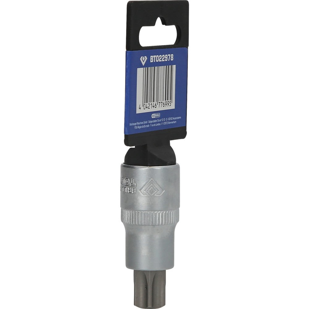 Produktabbildung Nr. 6: BRILLIANT TOOLS 1/2" Torx-Bit-Stecknuss, 55 mm lang, T60