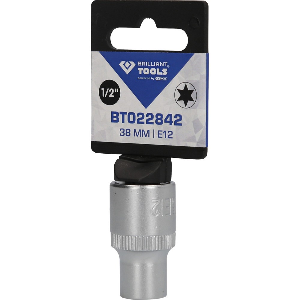 Produktabbildung Nr. 5: BRILLIANT TOOLS 1/2" Torx-E-Stecknuss, E12