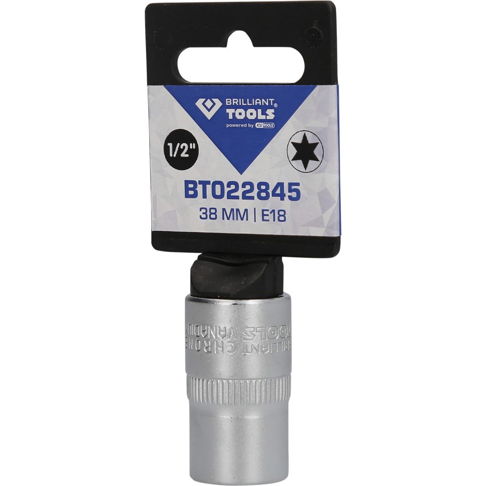 Produktabbildung Nr. 5: BRILLIANT TOOLS 1/2" Torx-E-Stecknuss, E18