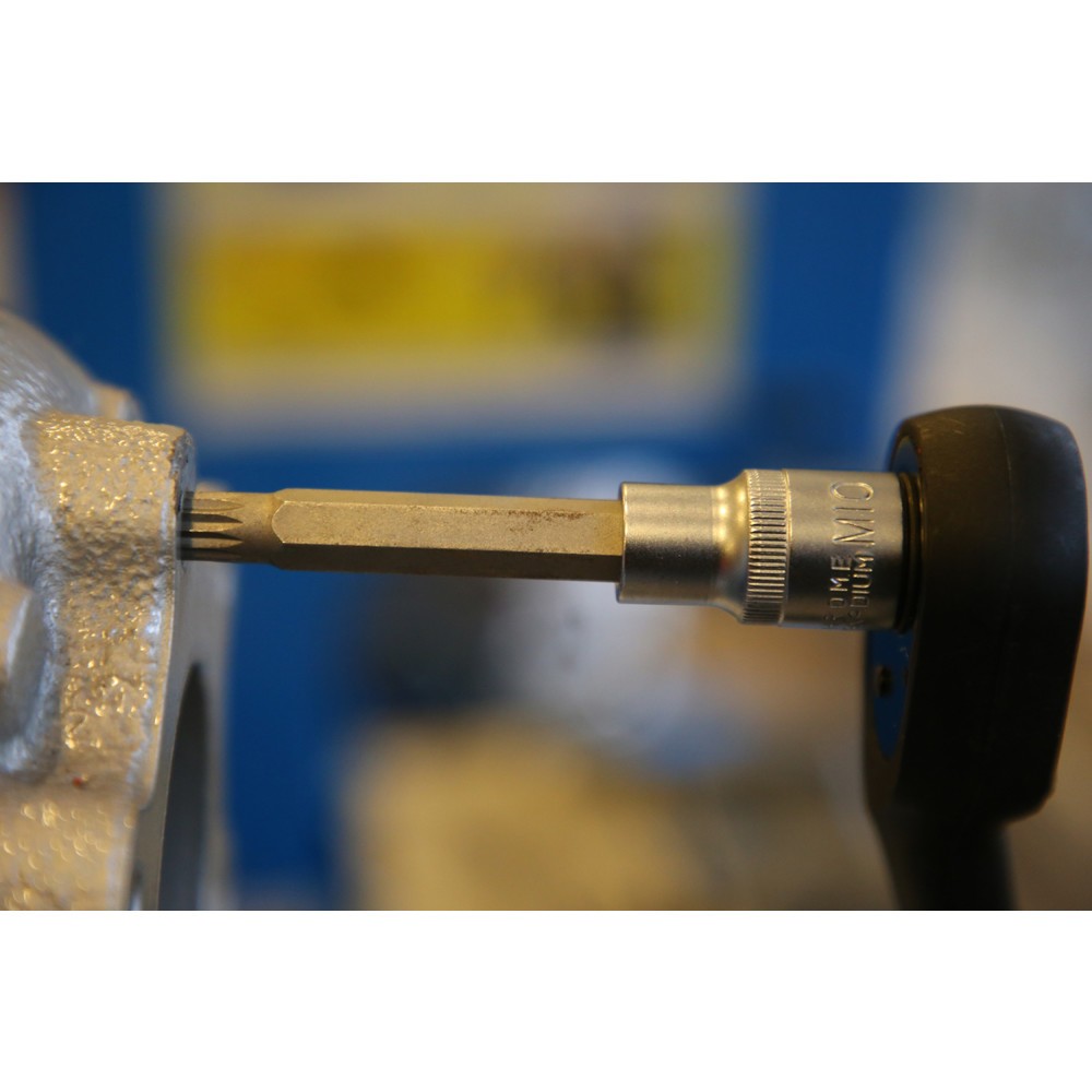 Produktabbildung Nr. 13: BRILLIANT TOOLS 1/2" Vielzahn-Bit-Stecknuss, 100 mm lang, M10