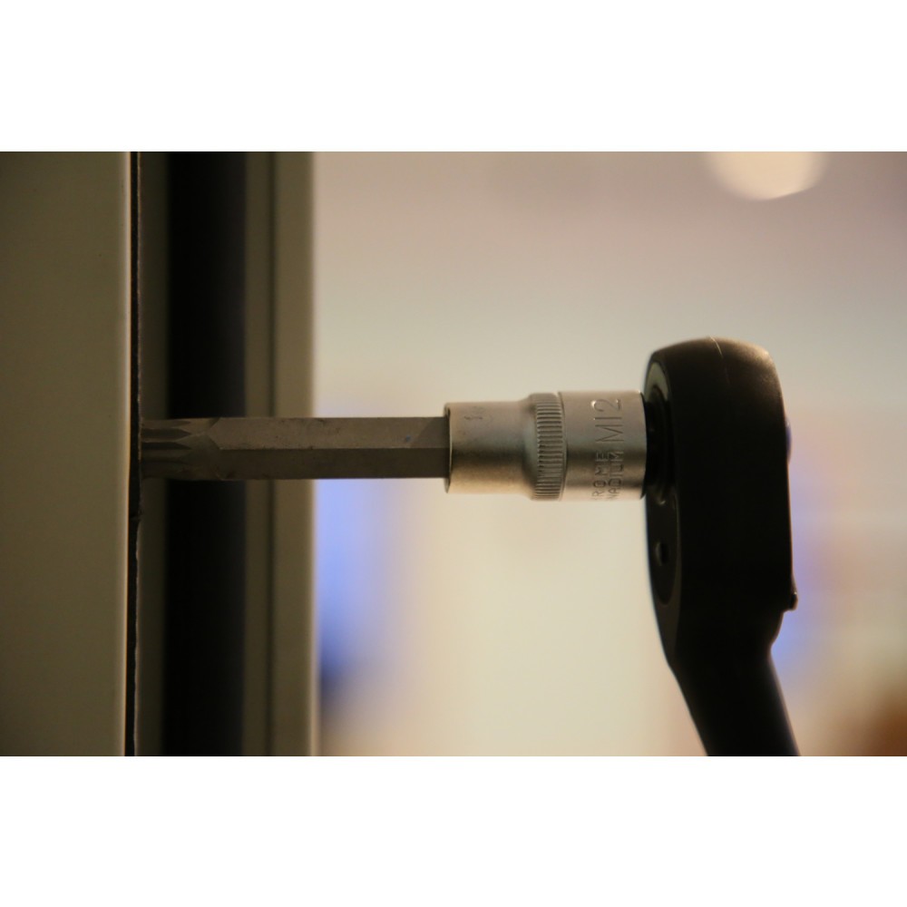 Produktabbildung Nr. 13: BRILLIANT TOOLS 1/2" Vielzahn-Bit-Stecknuss, 100 mm lang, M12