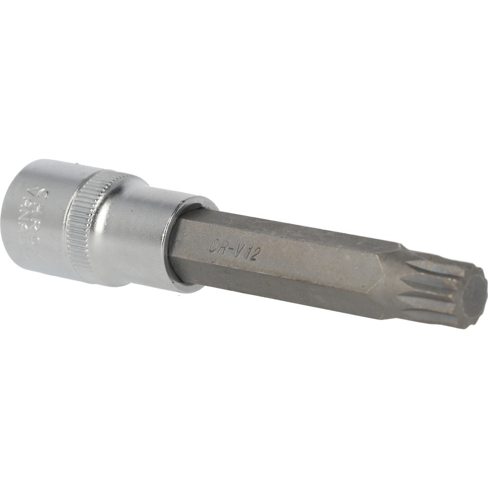 Produktabbildung Nr. 5: BRILLIANT TOOLS 1/2" Vielzahn-Bit-Stecknuss, 100 mm lang, M12