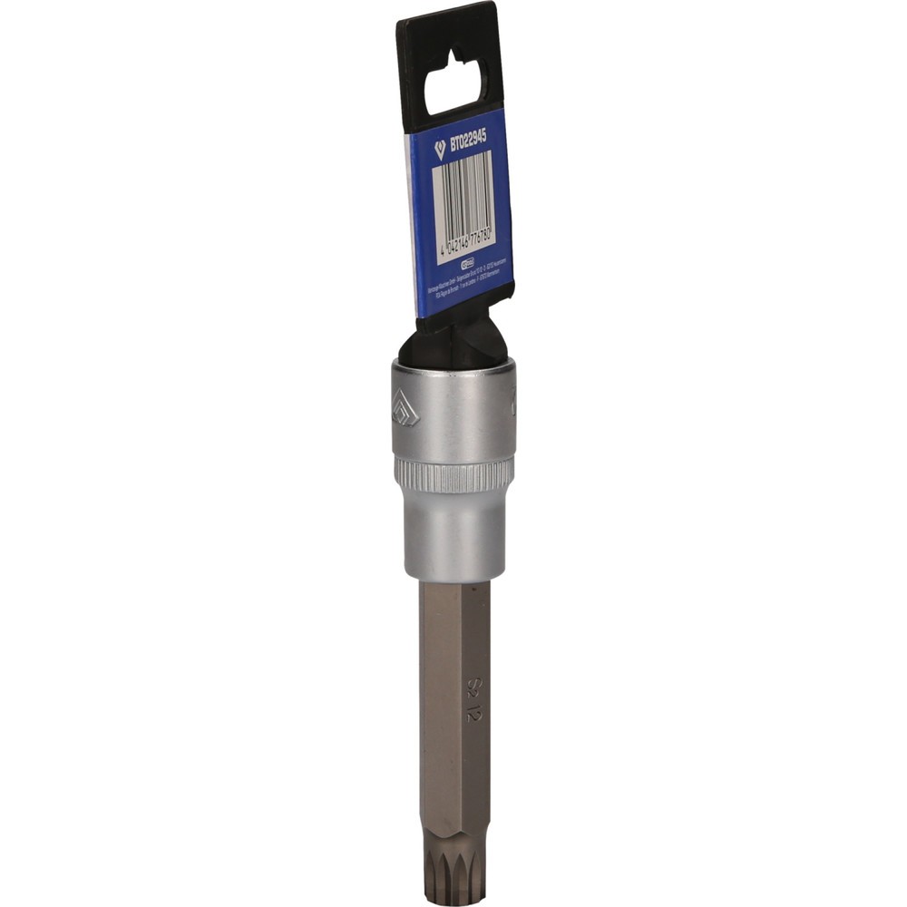 Produktabbildung Nr. 7: BRILLIANT TOOLS 1/2" Vielzahn-Bit-Stecknuss, 100 mm lang, M12