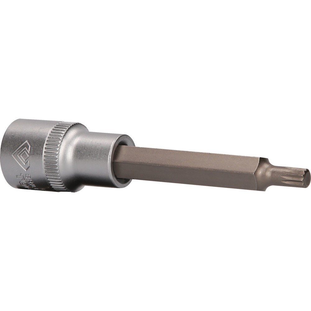 Produktabbildung Nr. 1: BRILLIANT TOOLS 1/2" Vielzahn-Bit-Stecknuss, 100 mm lang, M6