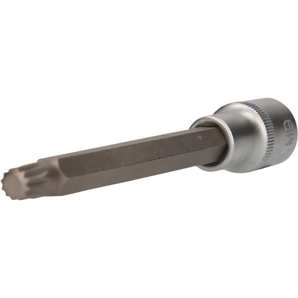 Produktabbildung Nr. 2: BRILLIANT TOOLS 1/2" Vielzahn-Bit-Stecknuss, 140 mm lang, M9