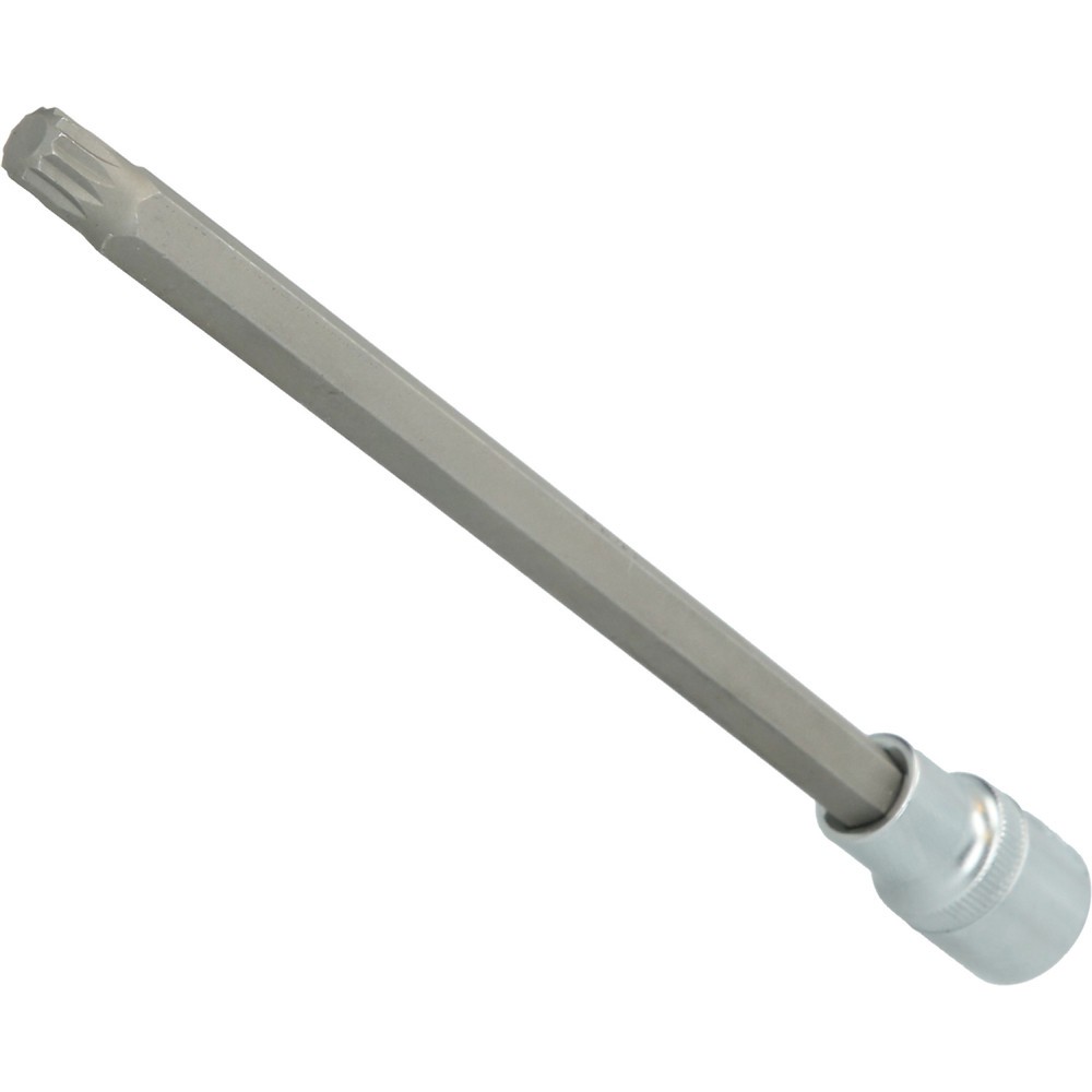 Produktabbildung Nr. 1: BRILLIANT TOOLS 1/2" Vielzahn-Bit-Stecknuss, 200 mm lang, M14