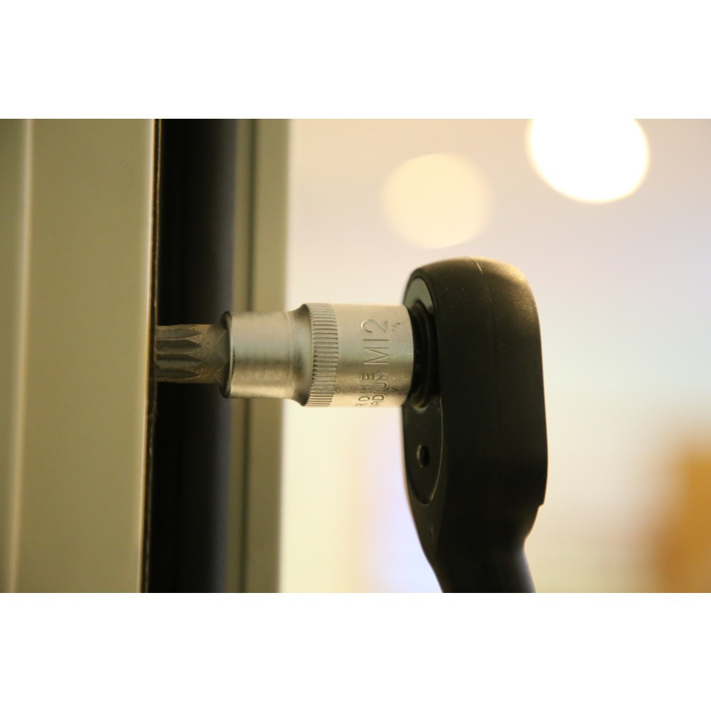 Produktabbildung Nr. 14: BRILLIANT TOOLS 1/2" Vielzahn-Bit-Stecknuss, 55 mm lang, M12