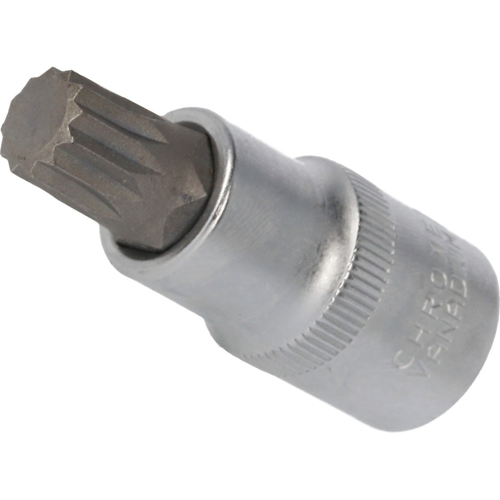 Produktabbildung: BRILLIANT TOOLS 1/2" Vielzahn-Bit-Stecknuss, 55 mm lang, M12