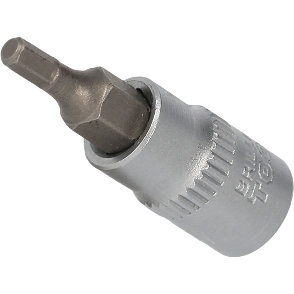 Produktabbildung Nr. 1: BRILLIANT TOOLS 1/4" Innensechskant Bit-Stecknuss, 3 mm