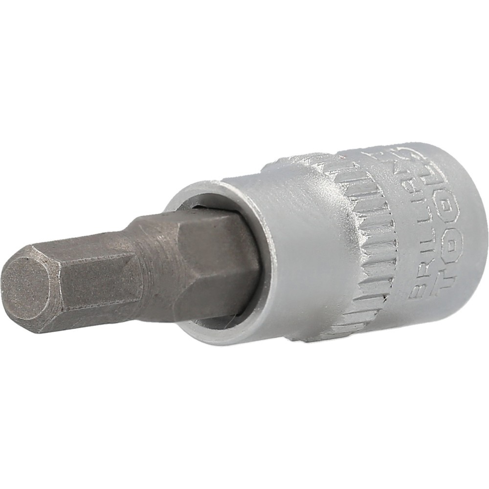 Produktabbildung: BRILLIANT TOOLS 1/4" Innensechskant Bit-Stecknuss, 5 mm