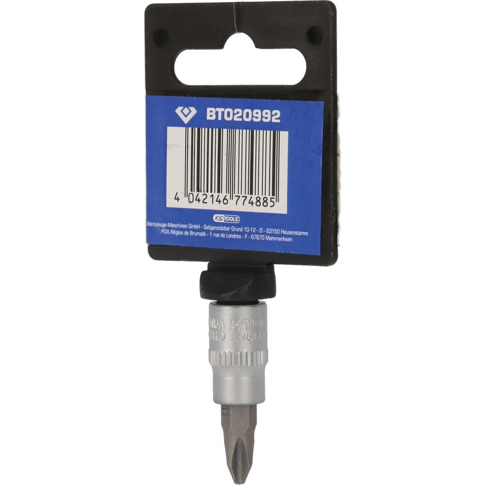 Produktabbildung Nr. 8: BRILLIANT TOOLS 1/4" PH Kreuzschlitz Bit-Stecknuss, PH2