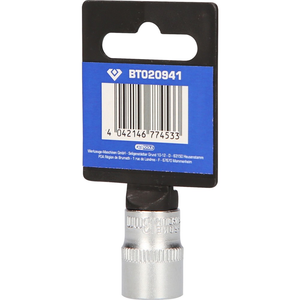 Produktabbildung Nr. 7: BRILLIANT TOOLS 1/4" Sechskant-Stecknuss, 13 mm