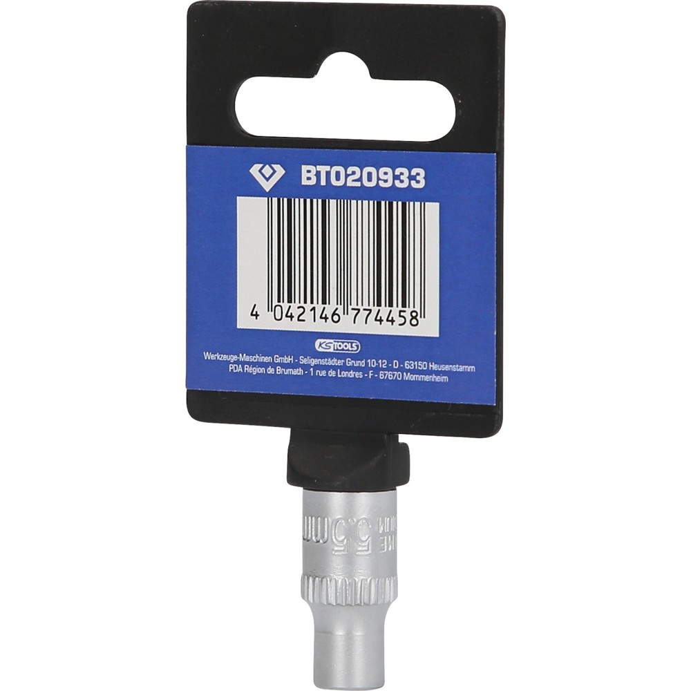 Produktabbildung Nr. 7: BRILLIANT TOOLS 1/4" Sechskant-Stecknuss, 5,5 mm