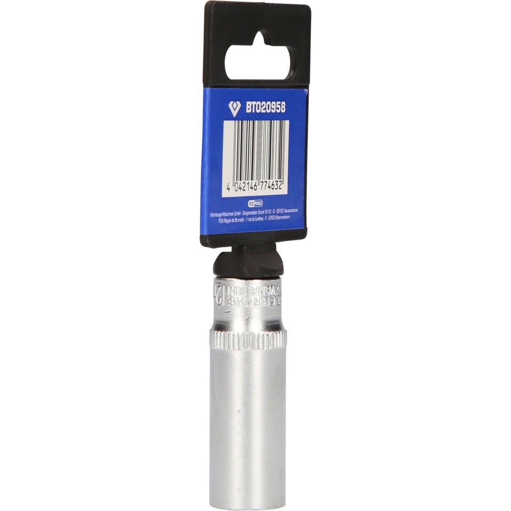 Produktabbildung Nr. 6: BRILLIANT TOOLS 1/4" Sechskant-Stecknuss, lange Ausführung, 12 mm