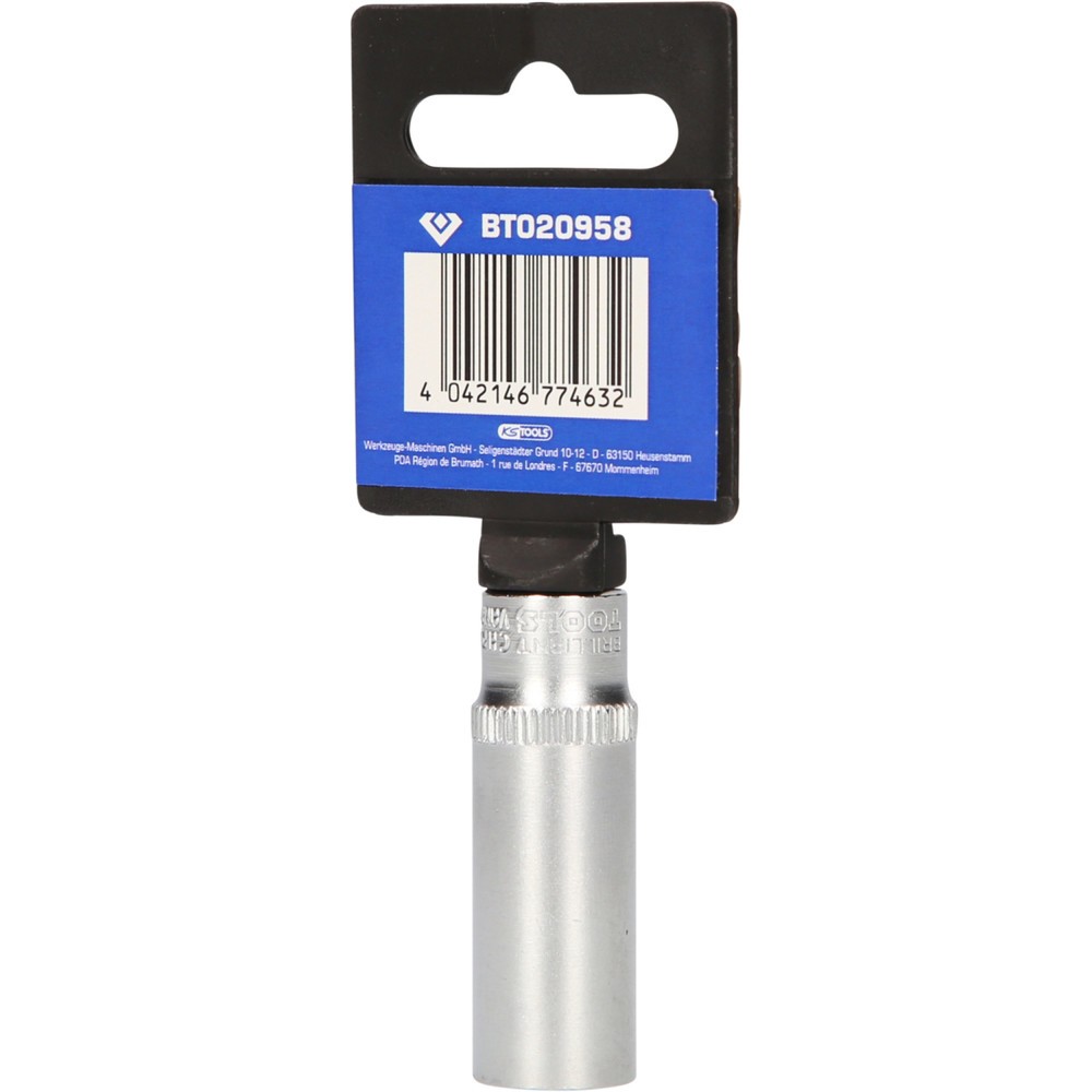 Produktabbildung Nr. 7: BRILLIANT TOOLS 1/4" Sechskant-Stecknuss, lange Ausführung, 12 mm