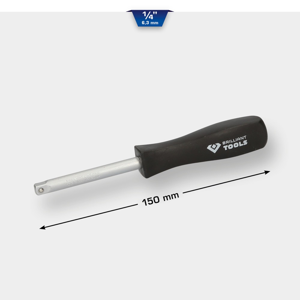 Produktabbildung Nr. 8: BRILLIANT TOOLS 1/4" Steckgriff