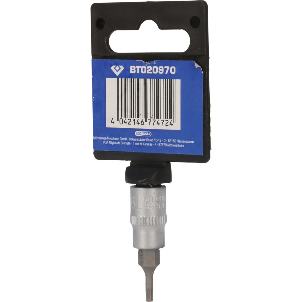 Produktabbildung Nr. 8: BRILLIANT TOOLS 1/4" Torx-Bit-Stecknuss, T9