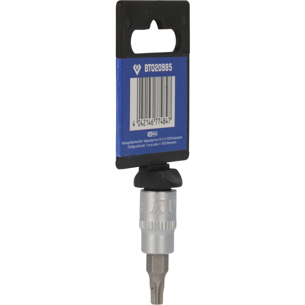 Produktabbildung Nr. 6: BRILLIANT TOOLS 1/4" Torx-Bit-Stecknuss, mit Stirnlochbohrung, TB27