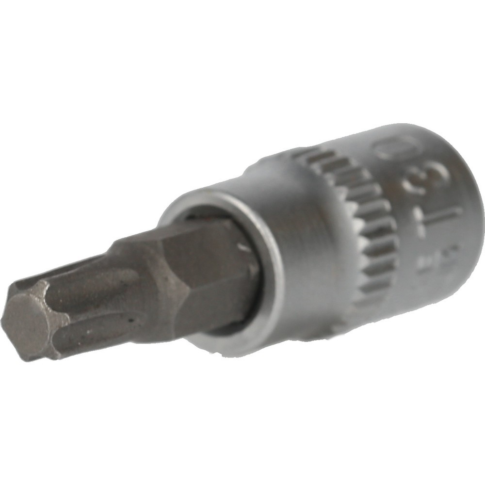 Produktabbildung: BRILLIANT TOOLS 1/4" Torx-Bit-Stecknuss, mit Stirnlochbohrung, TB30