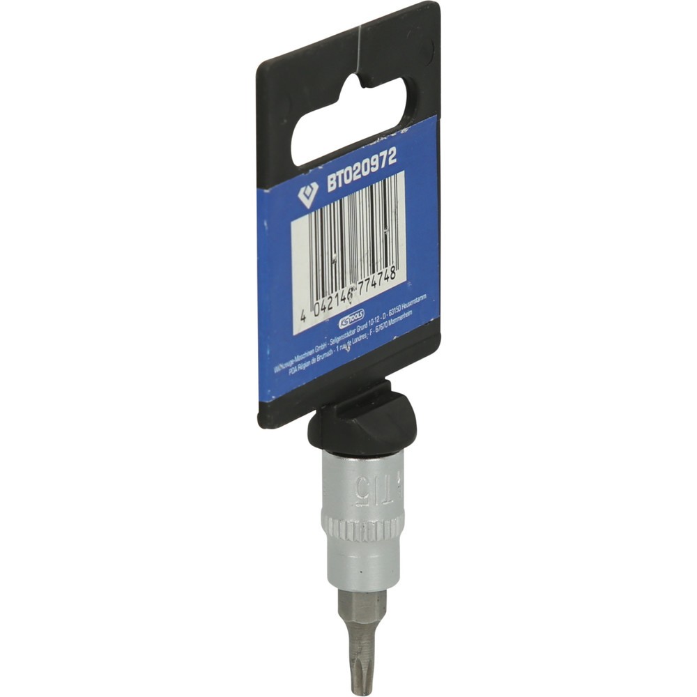 Produktabbildung Nr. 6: BRILLIANT TOOLS 1/4" Torx-Bit-Stecknuss, T15