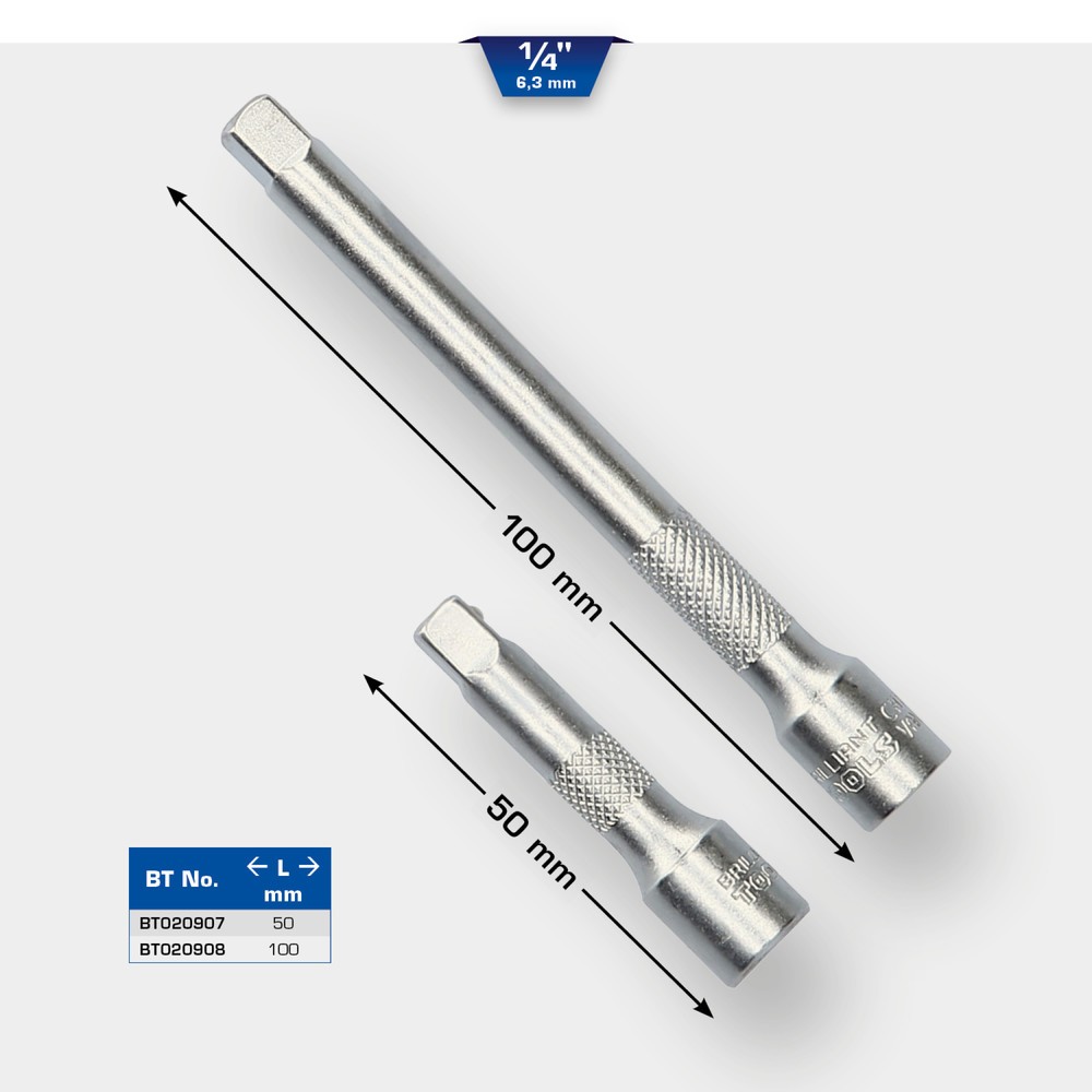 Produktabbildung Nr. 11: BRILLIANT TOOLS 1/4" Verlängerung 50 mm