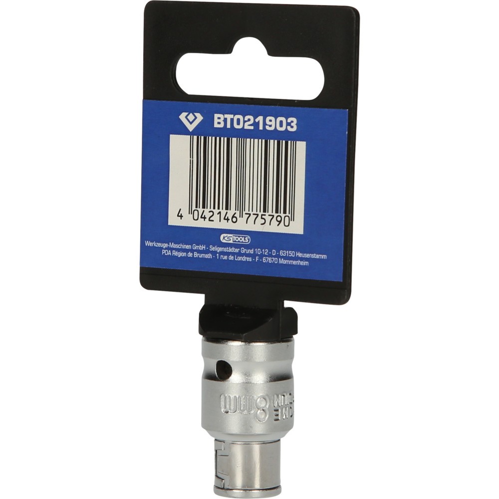 Produktabbildung Nr. 7: BRILLIANT TOOLS 3/8" Bit-Adapter auf 8 mm