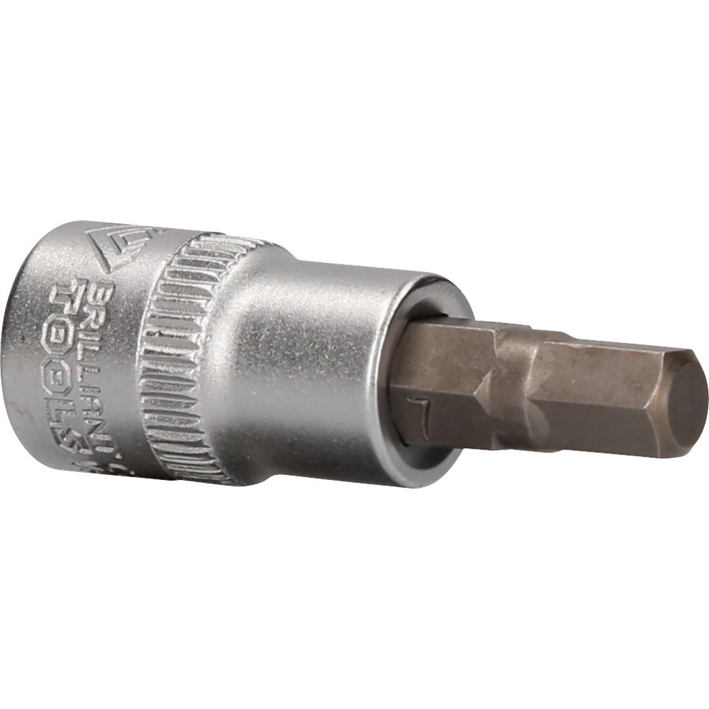 Produktabbildung Nr. 1: BRILLIANT TOOLS 3/8" Innensechskant Bit-Stecknuss, 7 mm