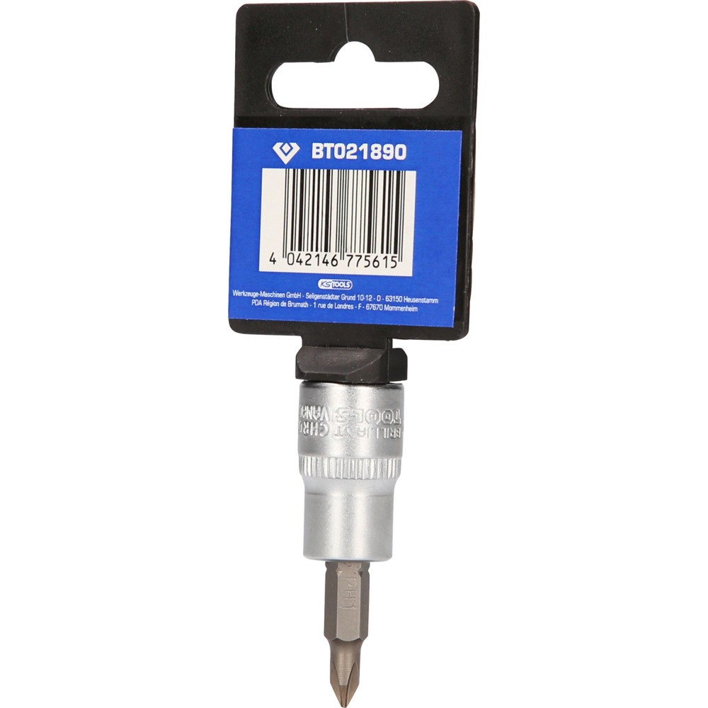 Produktabbildung Nr. 7: BRILLIANT TOOLS 3/8" PH Kreuzschlitz Bit-Stecknuss, PH1