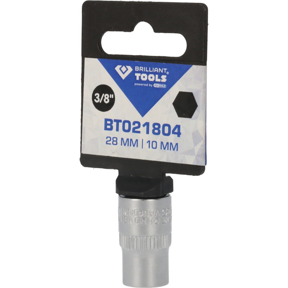 Produktabbildung Nr. 6: BRILLIANT TOOLS 3/8" Sechskant-Stecknuss, 10 mm