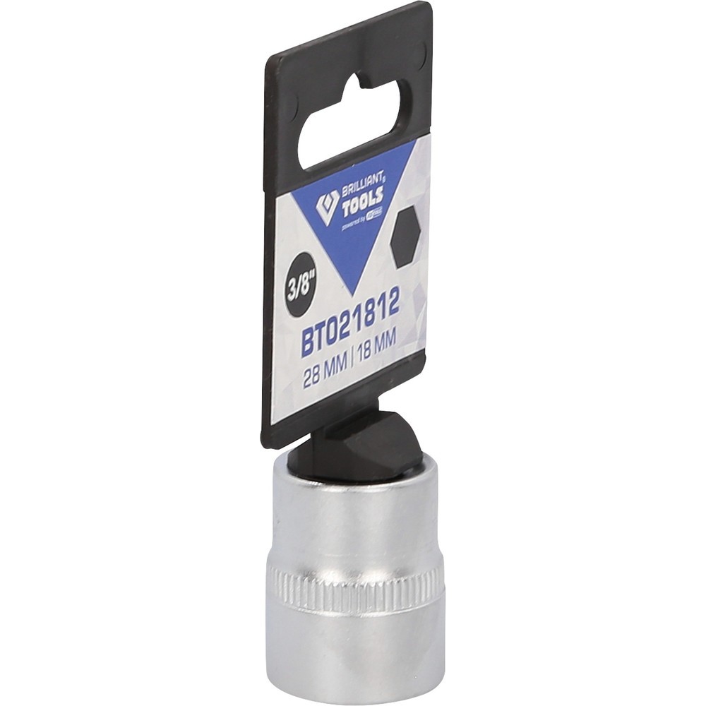 Produktabbildung Nr. 8: BRILLIANT TOOLS 3/8" Sechskant-Stecknuss, 18 mm