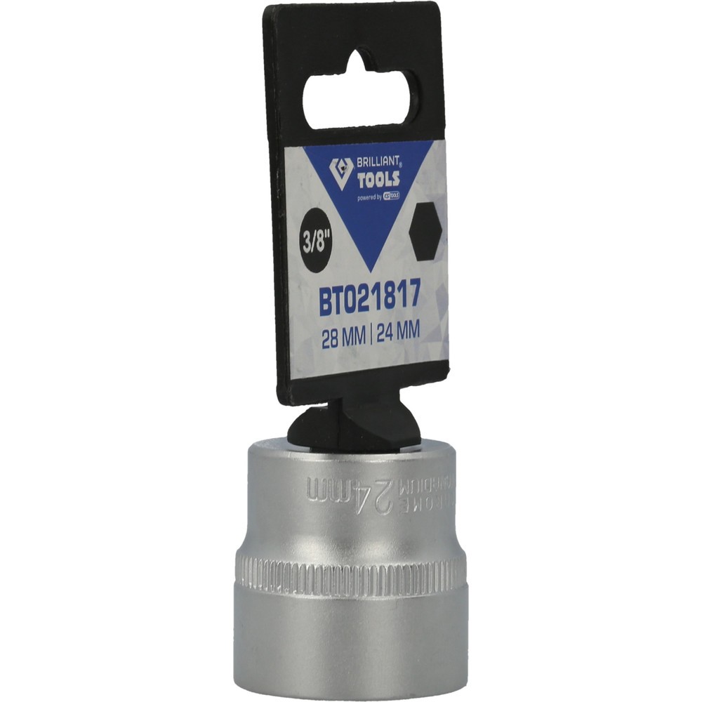 Produktabbildung Nr. 8: BRILLIANT TOOLS 3/8" Sechskant-Stecknuss, 24 mm
