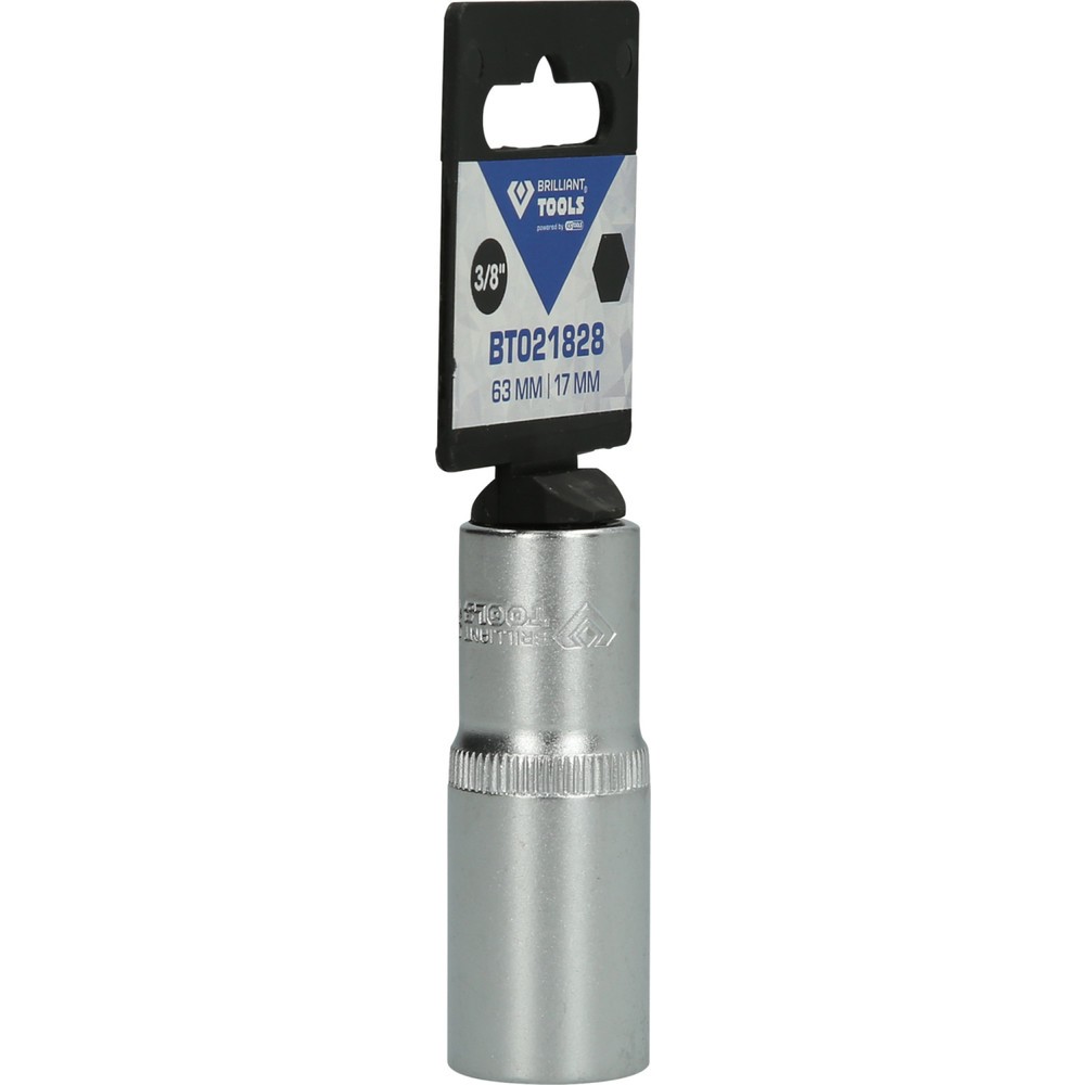 Produktabbildung Nr. 8: BRILLIANT TOOLS 3/8" Sechskant-Stecknuss, lange Ausführung, 17 mm