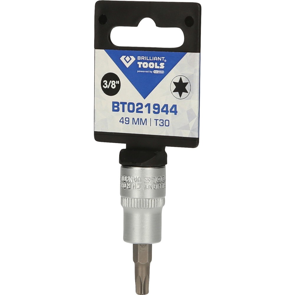 Produktabbildung Nr. 5: BRILLIANT TOOLS 3/8" Torx-Bit-Stecknuss, T30
