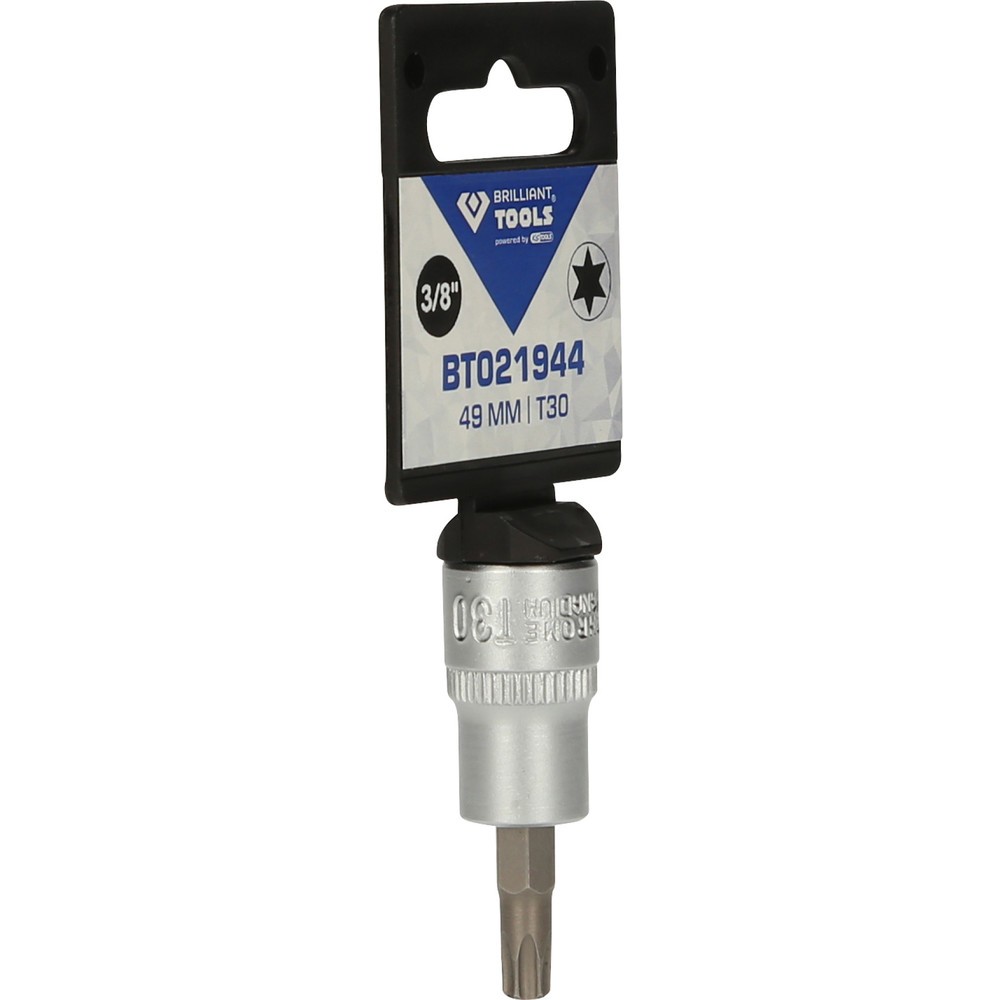 Produktabbildung Nr. 8: BRILLIANT TOOLS 3/8" Torx-Bit-Stecknuss, T30