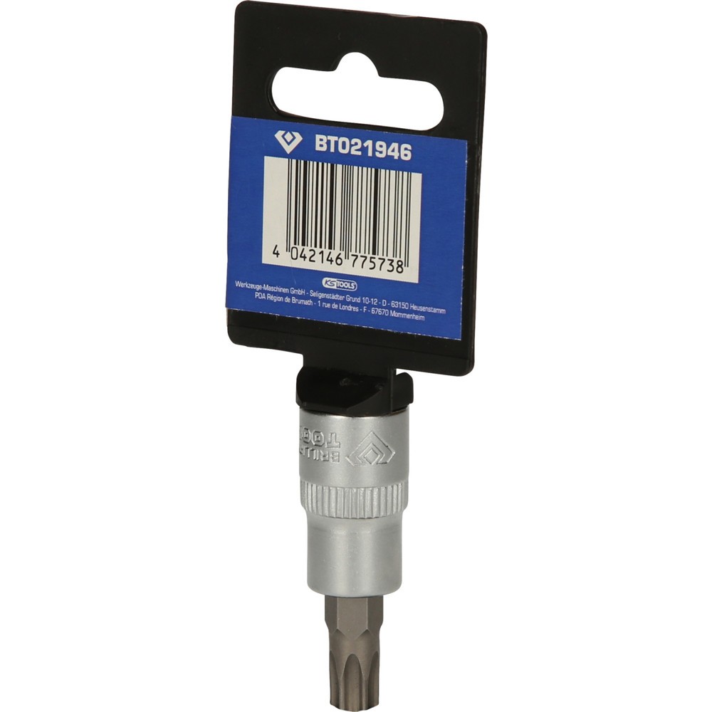 Produktabbildung Nr. 7: BRILLIANT TOOLS 3/8" Torx-Bit-Stecknuss, T45