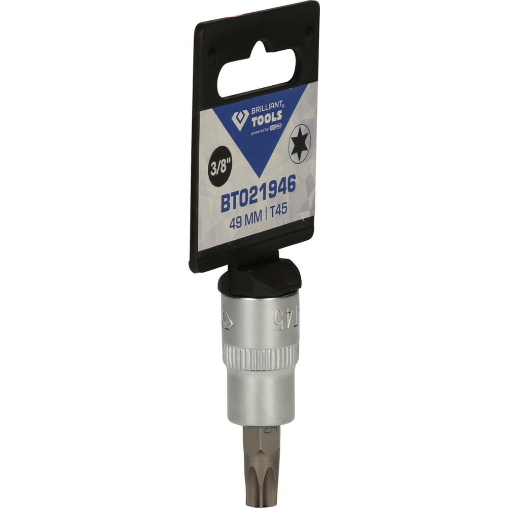 Produktabbildung Nr. 8: BRILLIANT TOOLS 3/8" Torx-Bit-Stecknuss, T45
