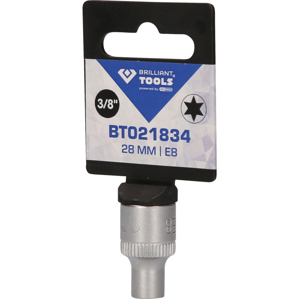 Produktabbildung Nr. 5: BRILLIANT TOOLS 3/8" Torx-E-Stecknuss, E8