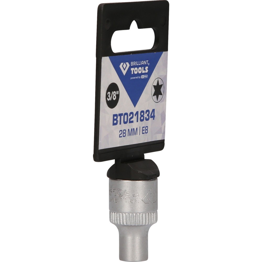 Produktabbildung Nr. 8: BRILLIANT TOOLS 3/8" Torx-E-Stecknuss, E8