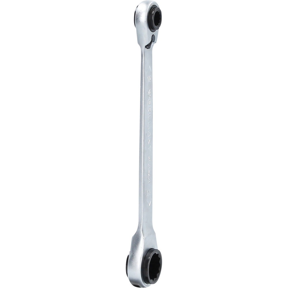 Produktabbildung Nr. 4: BRILLIANT TOOLS 4 in 1, Doppel-Ratschenringschlüssel, 10 x 13, 17 x 19 mm