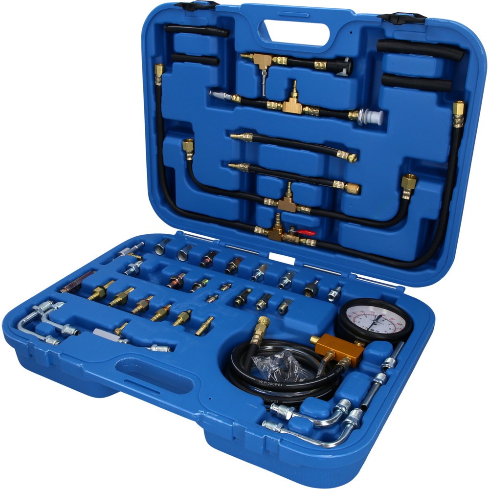 Produktabbildung Nr. 2: BRILLIANT TOOLS Benzindruck-Prüfer-Satz, 0 - 8 bar, 44-tlg