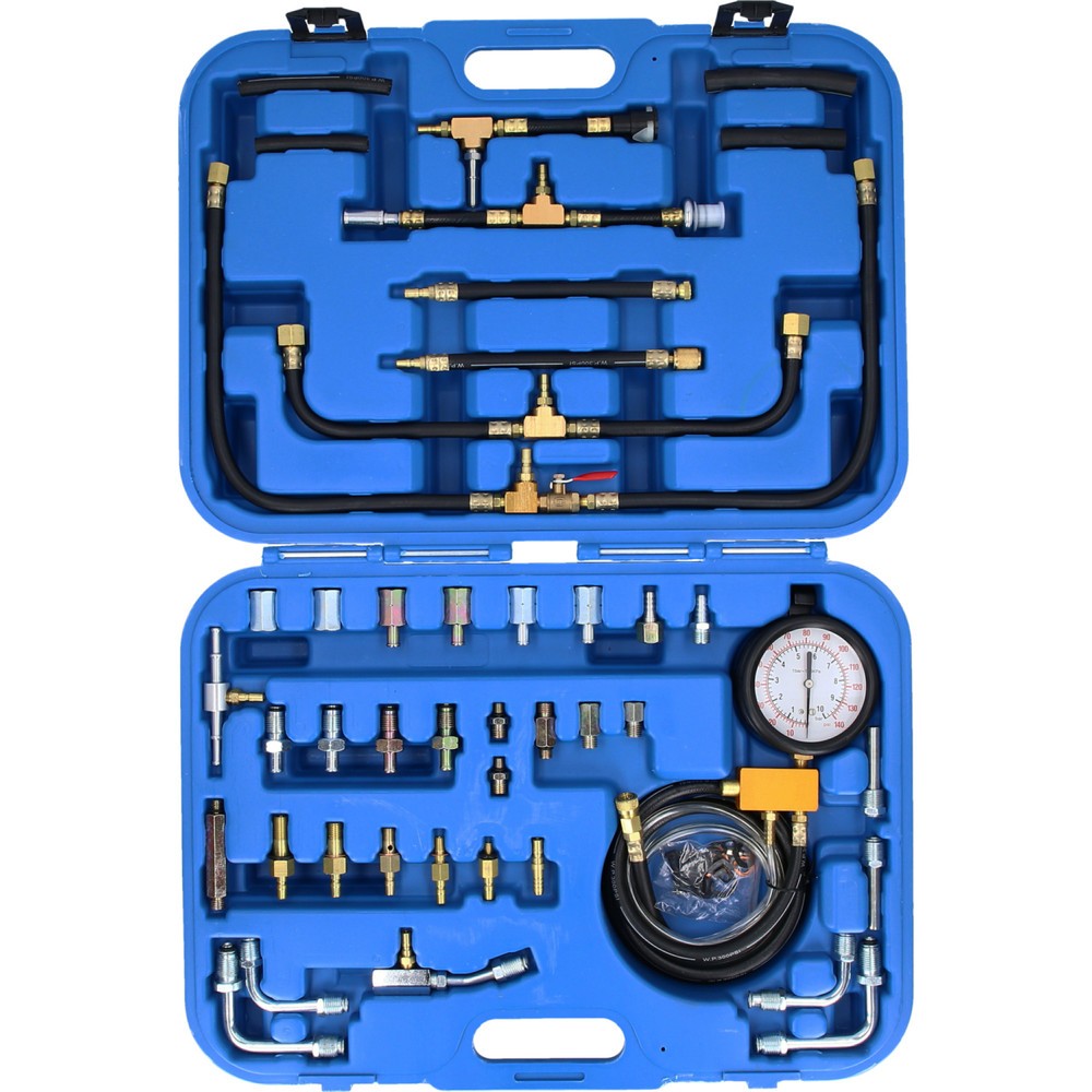 Produktabbildung Nr. 11: BRILLIANT TOOLS Benzindruck-Prüfer-Satz, 0 - 8 bar, 44-tlg